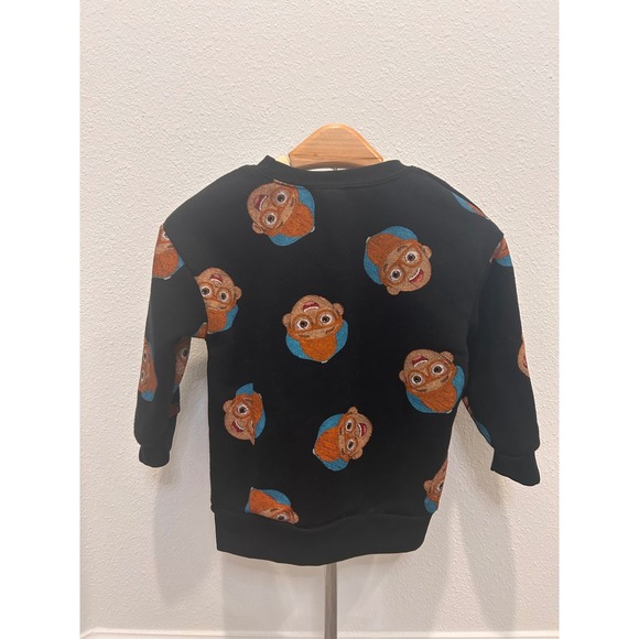 Blippi Black Long Sleeve Crewneck Sweatshirt Kids 3T Character Print - Picture 5 of 6